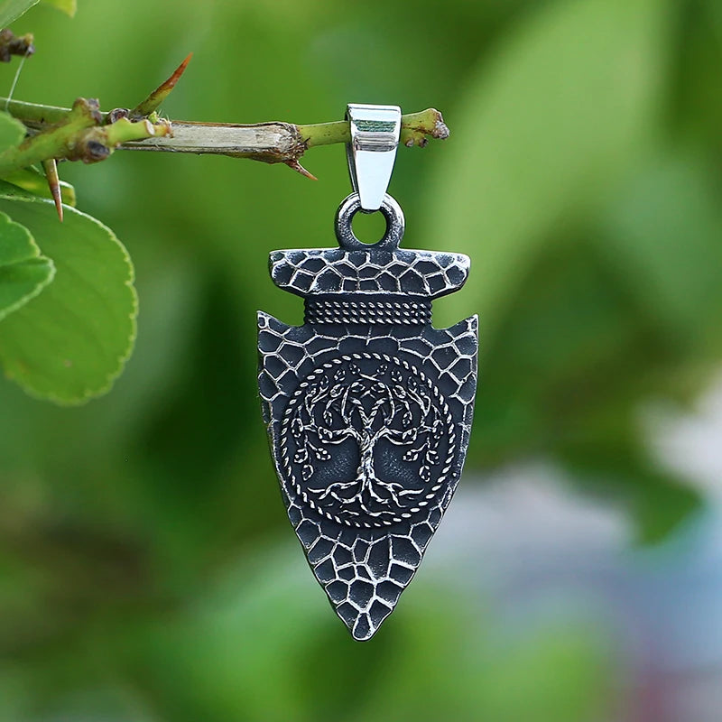 Yggdrasil Viking nordic Tree Of Life pendant necklace