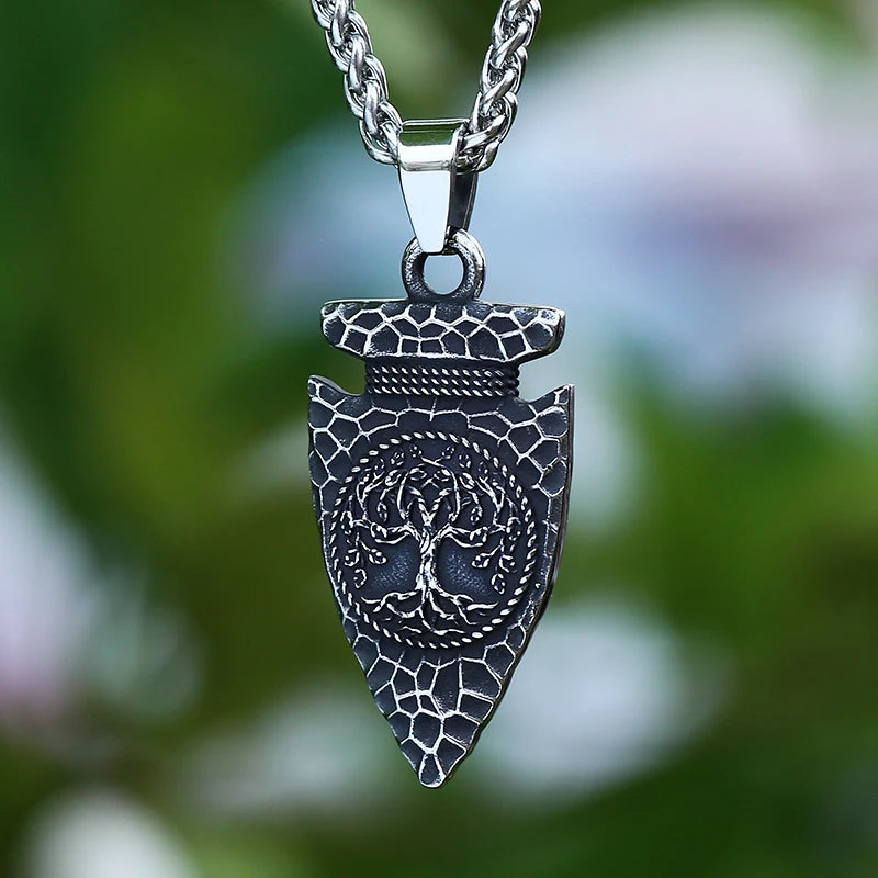 Yggdrasil Viking nordic Tree Of Life pendant necklace