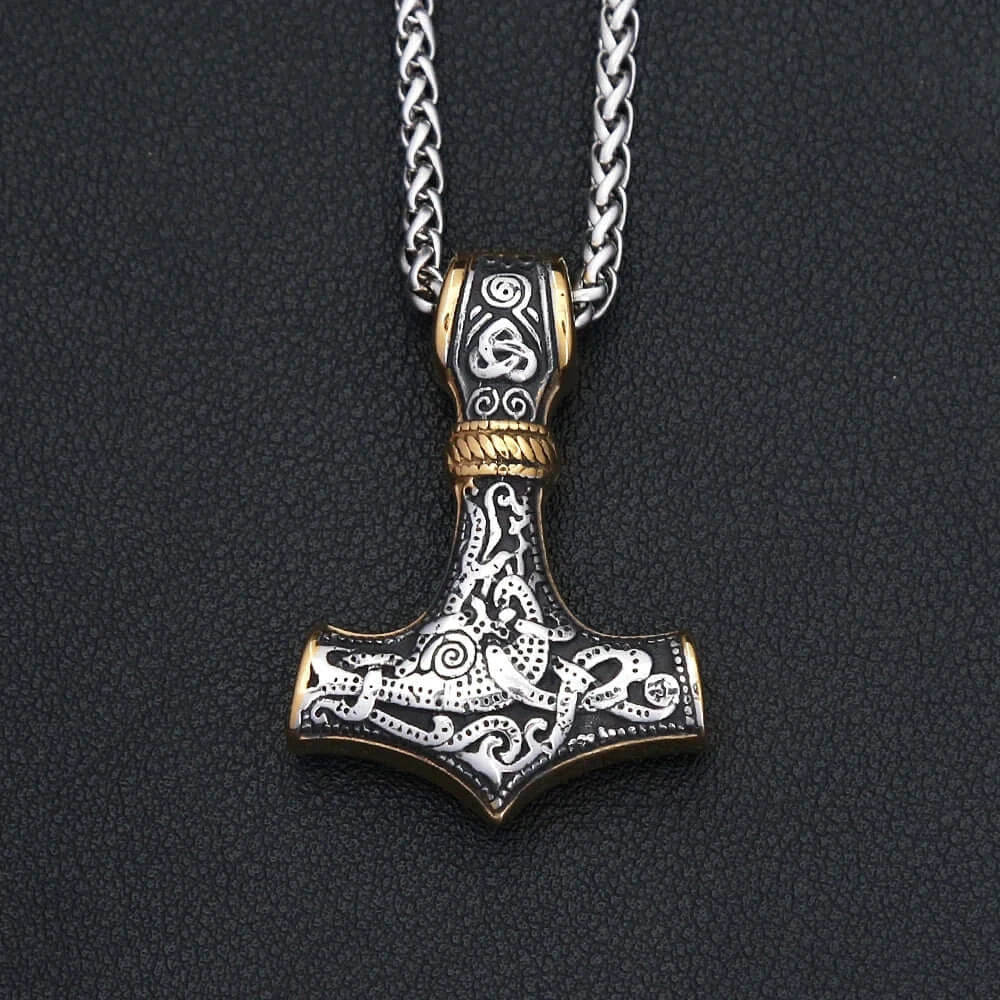 Thor's Hammer Mjölnir necklace