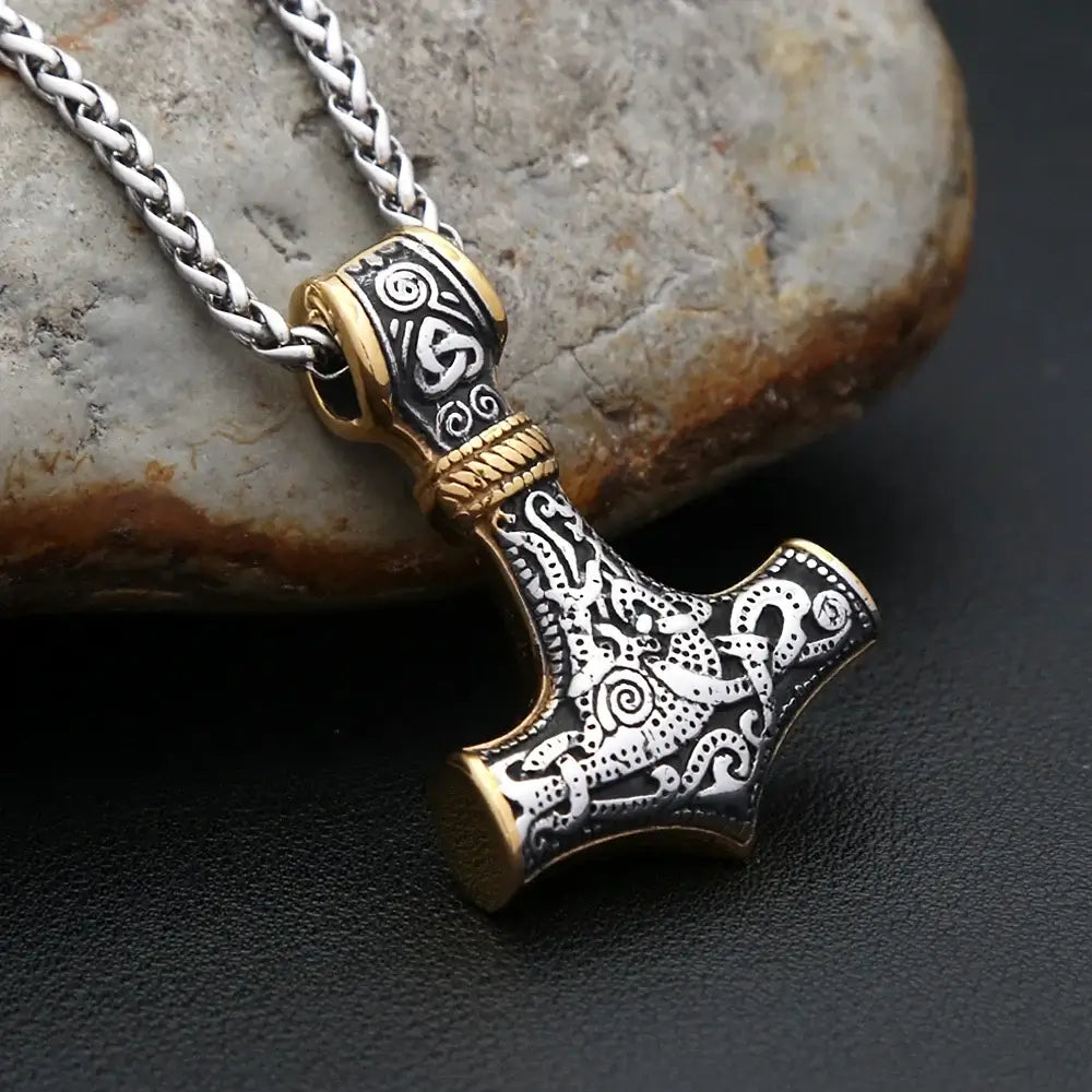 Thor's Hammer Mjölnir necklace