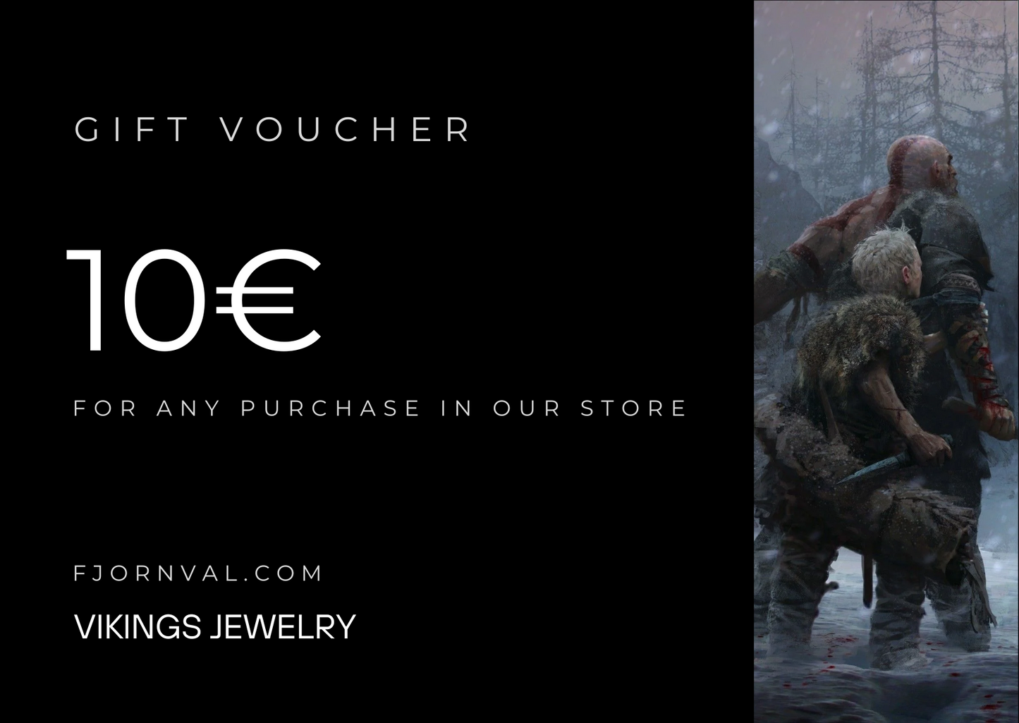 Gift Card 10€ - fjornval