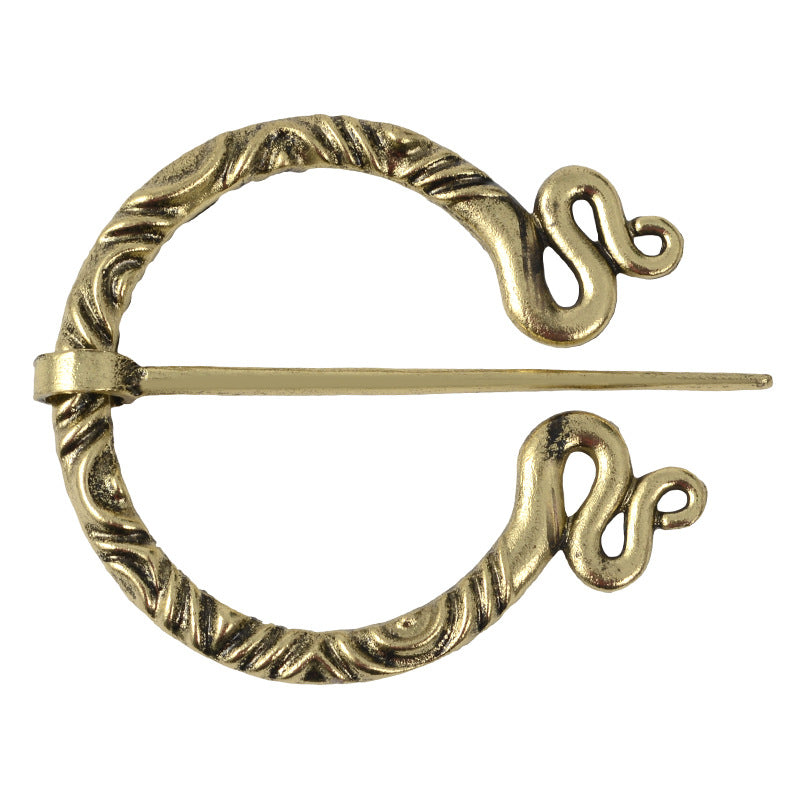 Viking Metal Viking Brooch Pin - fjornval