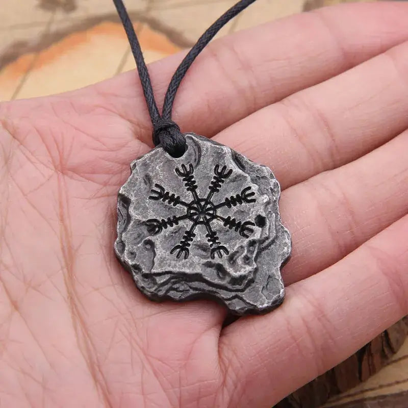 Aegishjalmur - Helm of Awe necklace