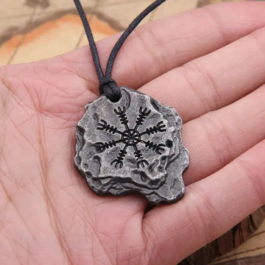 Aegishjalmur - Helm of Awe necklace