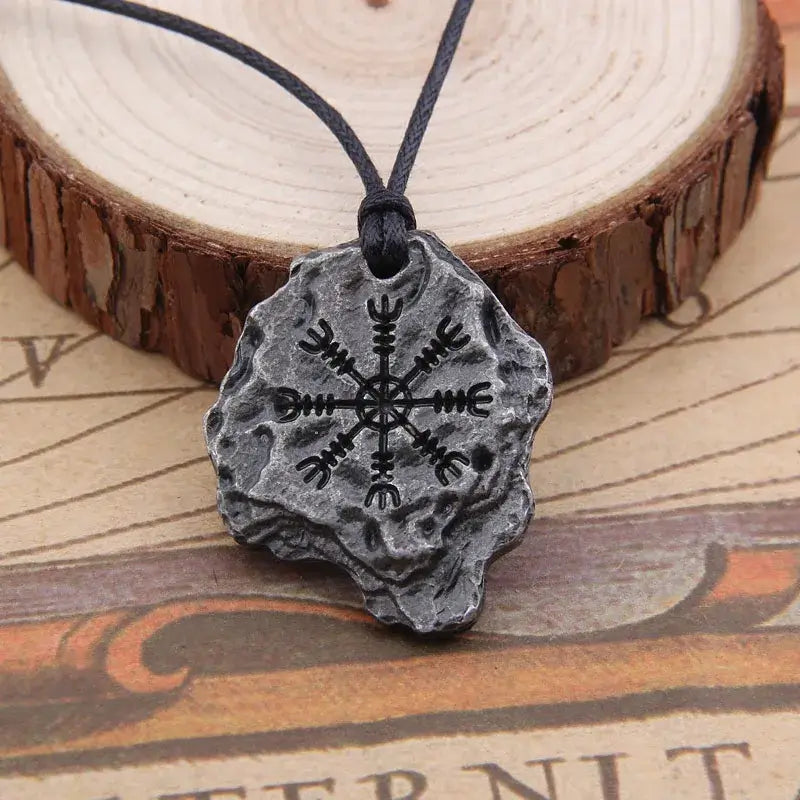 Aegishjalmur - Helm of Awe necklace