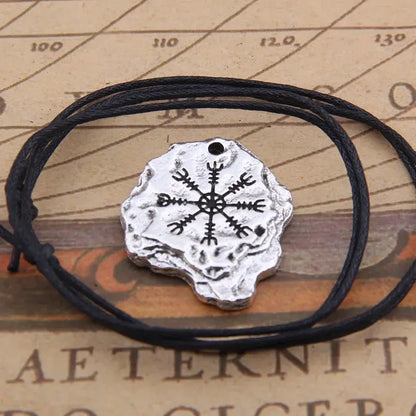 Aegishjalmur - Helm of Awe necklace