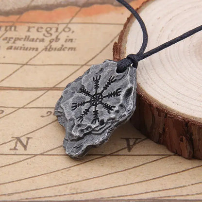 Aegishjalmur - Helm of Awe necklace