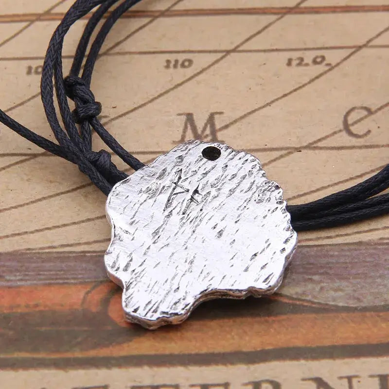 Aegishjalmur - Helm of Awe necklace