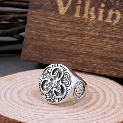 Viking Trinity/Celtic Knot silver ring