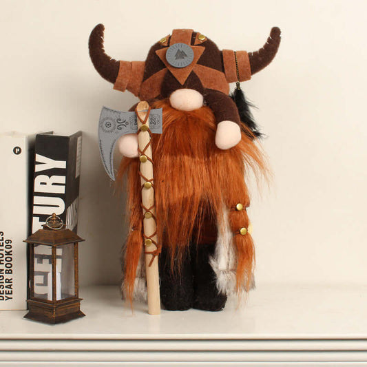 Viking Warrior Dwarf Doll - fjornval