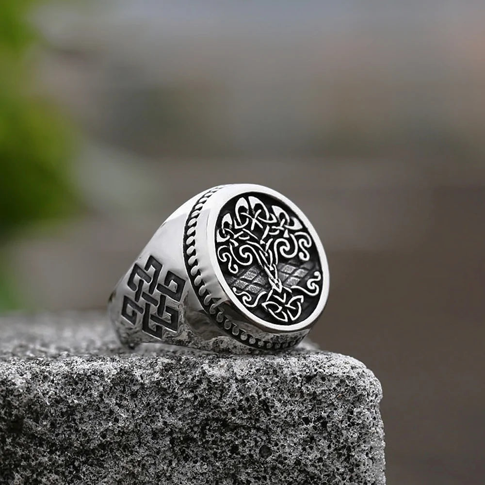 Yggdrasil Tree of life ring - fjornval